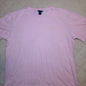 Ralph Lauren Men's Soft Pink Tee